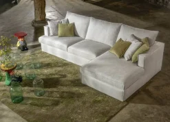 Divano Lineare Divano samoa modello glammy di Samoa a prezzo scontato