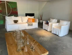 Divano Lineare Ghost divano e poltrone gervasoni   di Gervasoni a prezzo ribassato