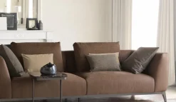 Divano Lineare in Tessuto sfoderabile  Olivier di Flou