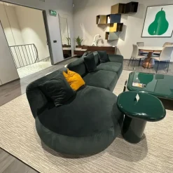 Divano Lineare in Tessuto non sfoderabile  Ginza  di Calligaris