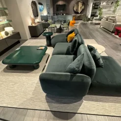 Divano Lineare in Tessuto non sfoderabile  Ginza  di Calligaris