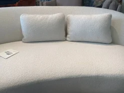 Divano Lineare in Tessuto sfoderabile  Lunam di Kartell