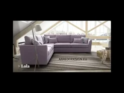 Divano Lola in Tessuto Le comfort a prezzo ribassato