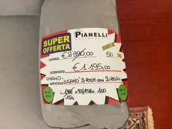 Divano Lugano 2 relax elettrici afo sofà Artigianale: SCONTO ESCLUSIVO