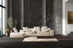 Divano Luxy white Md work in offerta