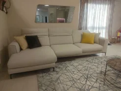 Divano moderno tessuto Capri di Rosini con sconto del - 25%