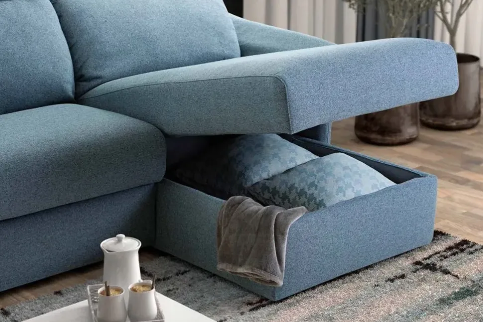 Divano moderno tessuto Divano letto luxury materasso da 18 cm di Md work con sconto del - 45%