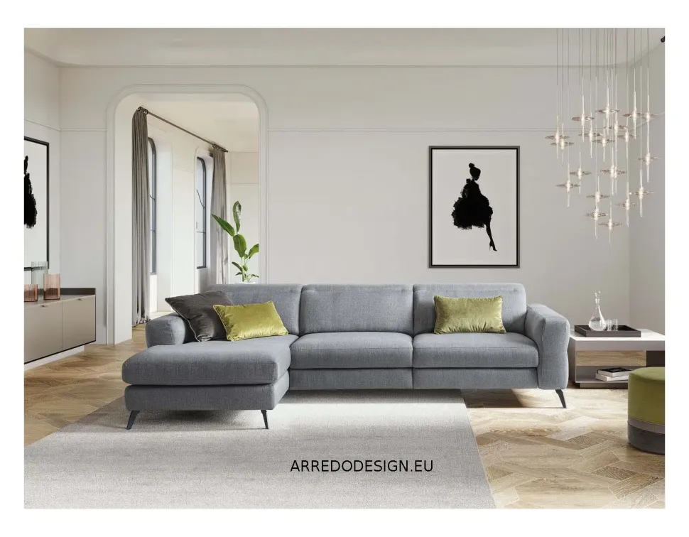 Divano moderno tessuto Gareth di Le comfort con sconto del - 35%