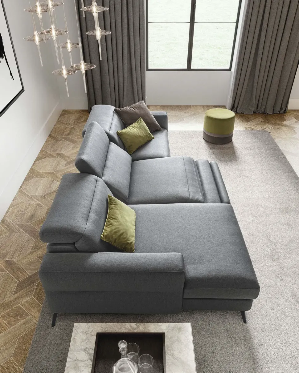 Divano moderno tessuto Gareth di Le comfort con sconto del - 35%