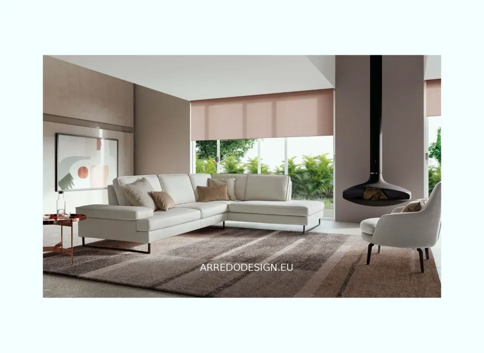 Divano moderno tessuto Luis di Le comfort con sconto del - 35%