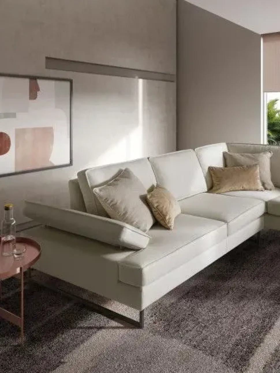 Divano moderno tessuto Luis di Le comfort con sconto del - 35%