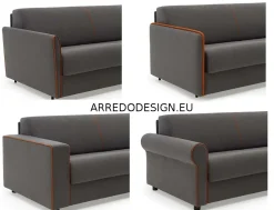 Divano moderno tessuto Madeira di Le comfort con sconto del - 25%