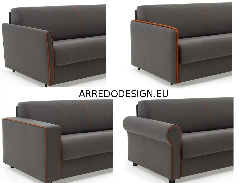 Divano moderno tessuto Madeira di Le comfort con sconto del - 25%