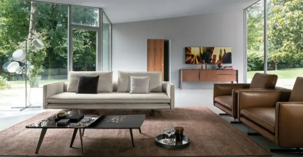 Divano Moss in Tessuto Arketipo a prezzo ribassato