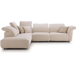 Divano Nevis outlet tessuto in poliuretano Diotti.com a prezzo Outlet