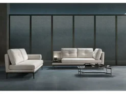 Divano Nixon in Tessuto Samoa a prezzo ribassato