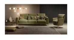 Divano Peppy special br-18 tessuto in poliuretano Samoa in Offerta Outlet