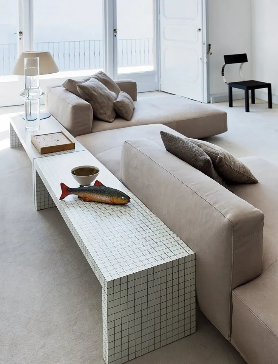 Divano Pianoalto in Tessuto non sfoderabile di Zanotta scontato 30%