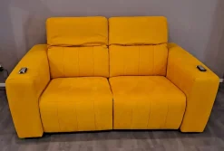 Divano relax Felis in Offerta Outlet. Tessuto misto piuma. Acquista ora!