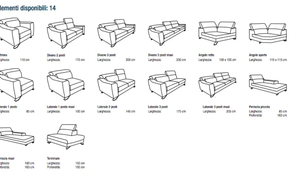 Divano relax Willy gs Md work con forte sconto