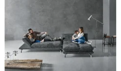 Divano Rock tessuto in poliuretano Excò in Offerta Outlet