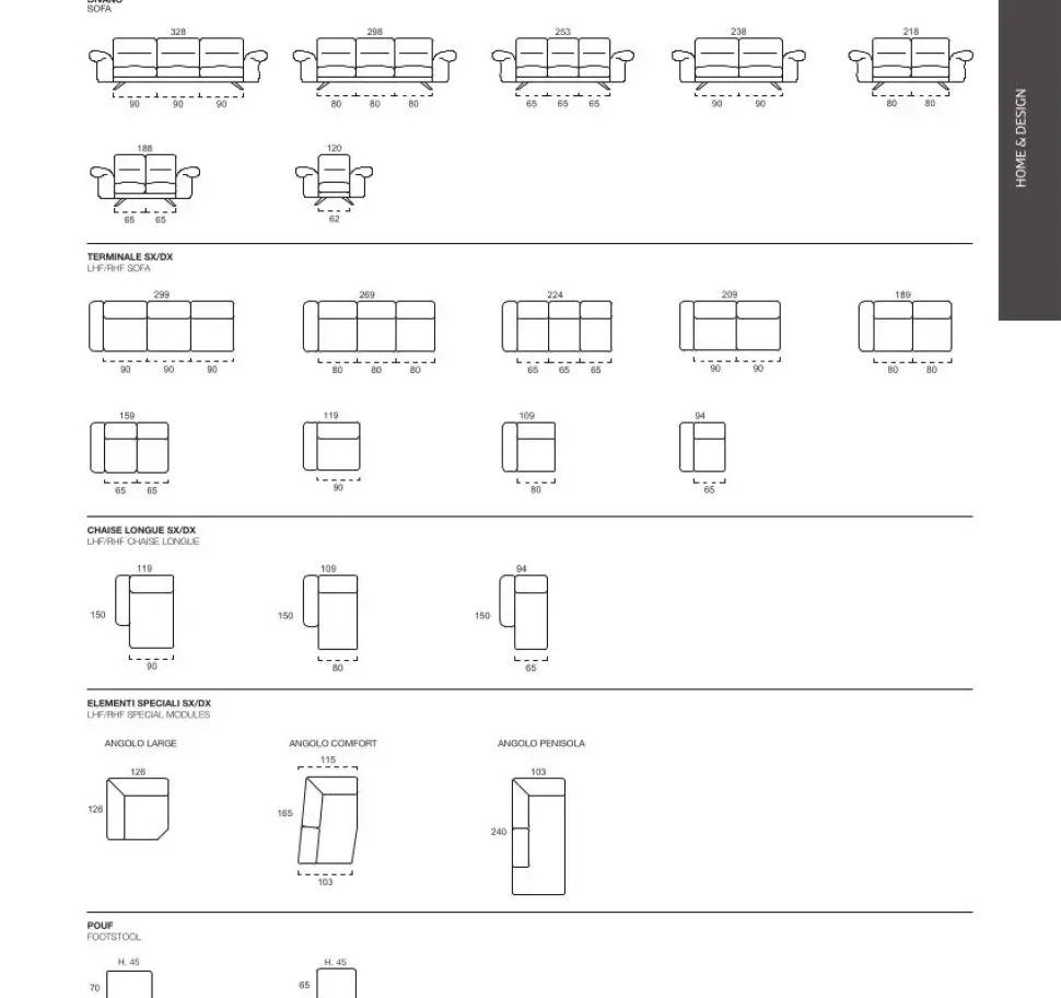 Divano Rosini Chelsea PREZZI OUTLET sconto 30%