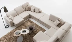 Divano Rotterdam relax in Tessuto sfoderabile  di Artigianale scontato 31%