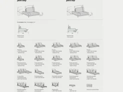 Divano Samoa Jack PREZZI OUTLET sconto 35%