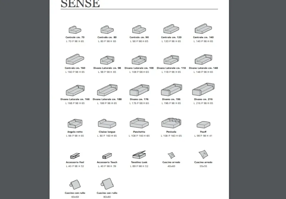 Divano Sense Samoa a prezzi convenienti