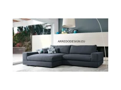 Divano Vision tessuto in misto piuma  Doimo salotti in Offerta Outlet