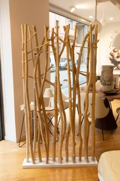 Ingresso design modello Paravento in legno naturale  di Artigianale a PREZZI OUTLET