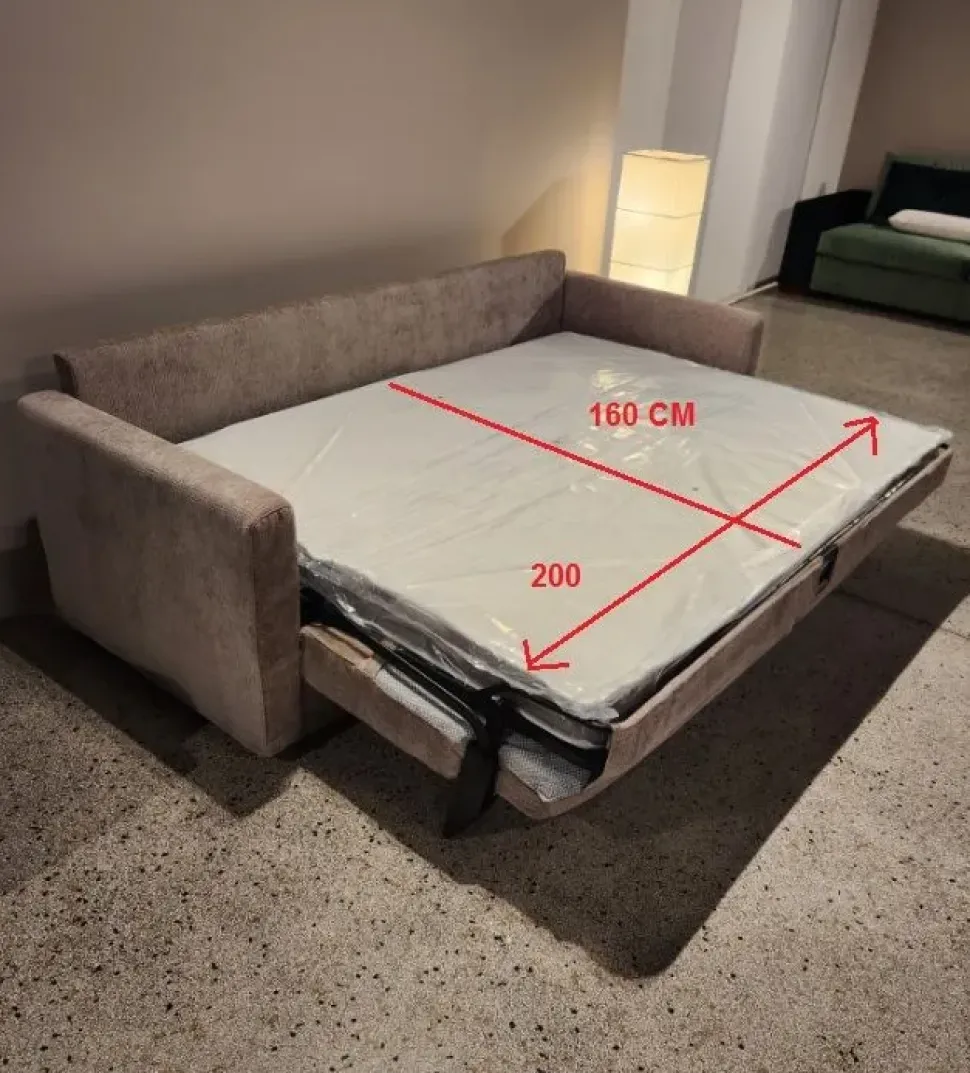 Letto Divano letto luxury bonnel Md work a PREZZO OUTLET scontato del 45%