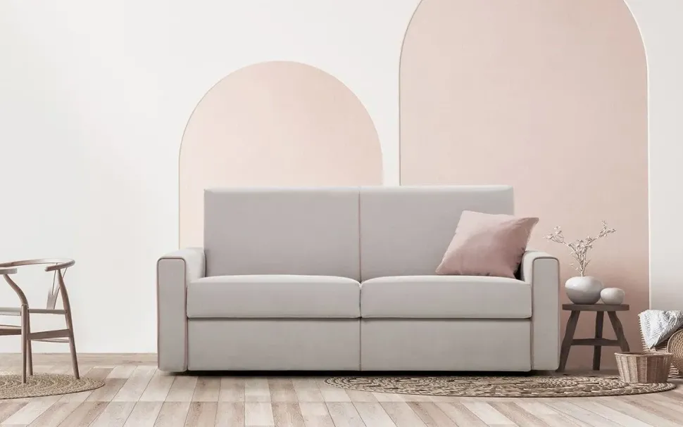 Letto Divano letto matrimoniale brio Artigianale in Tessuto a 1200€