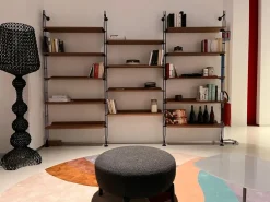 Libreria Adam wood in stile design di Kartell in OFFERTA OUTLET