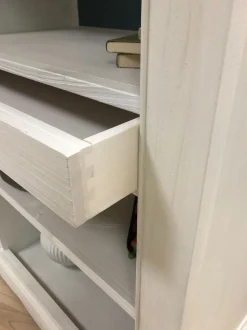 Libreria Artigianale in legno a prezzo Outlet: scopri Provenza