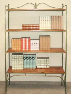 Libreria Artigianale in metallo a prezzo Outlet: scopri Libreria in ferro e legno