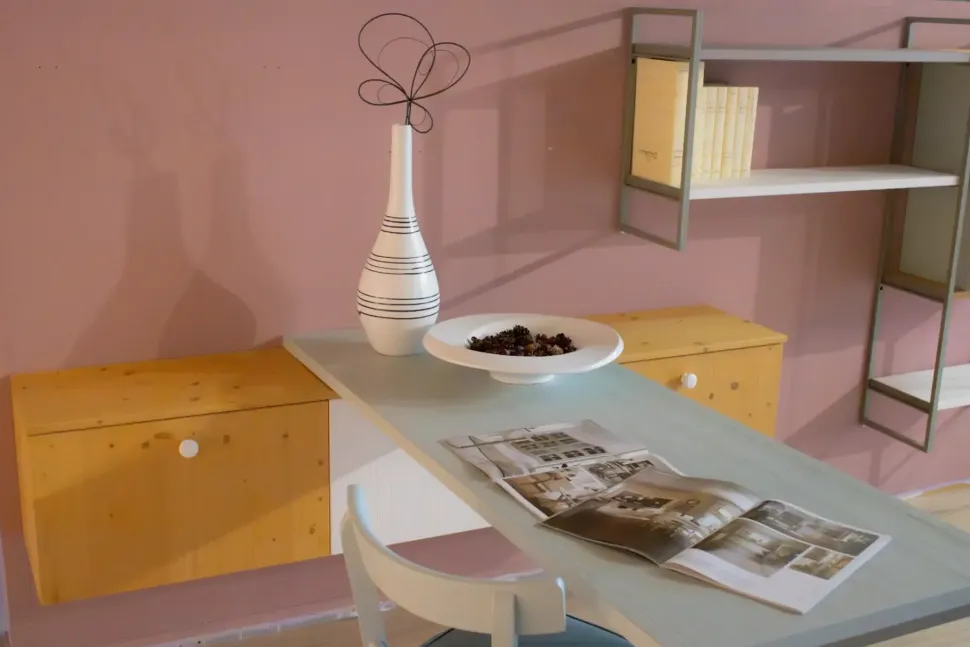 Libreria Callesella in legno a prezzo Outlet: scopri Urban time - libreria titanio e uranio