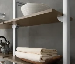 Libreria Domitalia in legno a prezzo Outlet: Ok-4