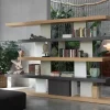 Libreria F2/ f.line 3500 in stile design di Forme’s in OFFERTA OUTLET