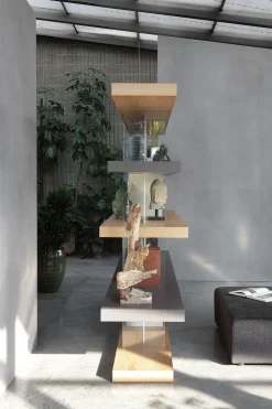 Libreria F2/ f.line 3500 in stile design di Forme’s in OFFERTA OUTLET