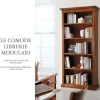 Libreria Falegnameria italiana in legno scontata -50%: scopri F629