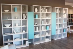 Libreria Febal in laccato opaco scontata -73%: scopri Febal