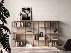 Libreria Grafic 01 in stile moderno di Orme in OFFERTA OUTLET