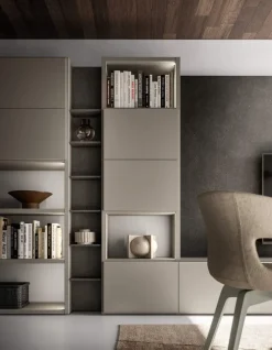 Libreria Hnl021 stile moderno di Santalucia in Offerta Outlet