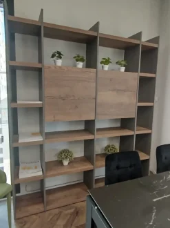 Libreria Imab in legno a prezzo Outlet: scopri Libreria qsf