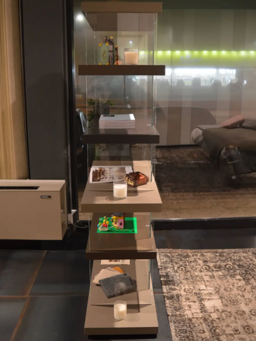 Libreria Lago in laccato opaco scontata -33%: scopri Air - versione 1462