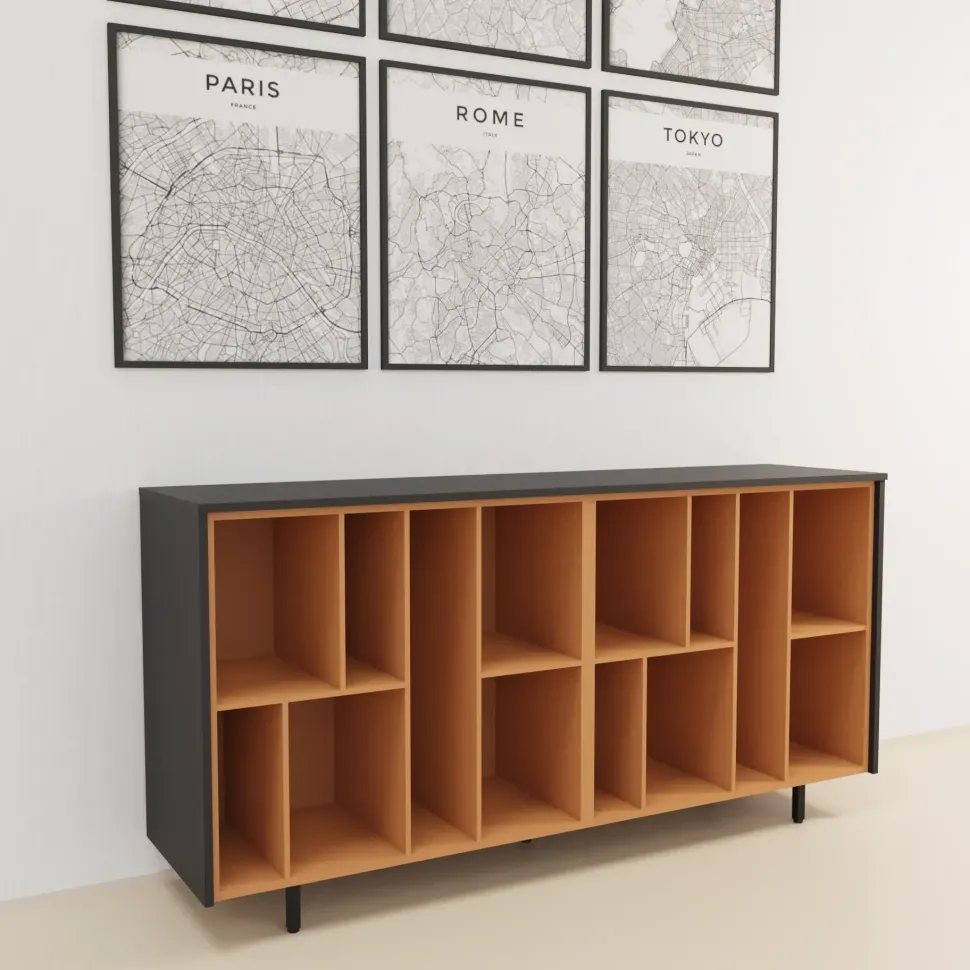 Libreria Las mobili in legno scontata -30%: scopri Sigma a giorno