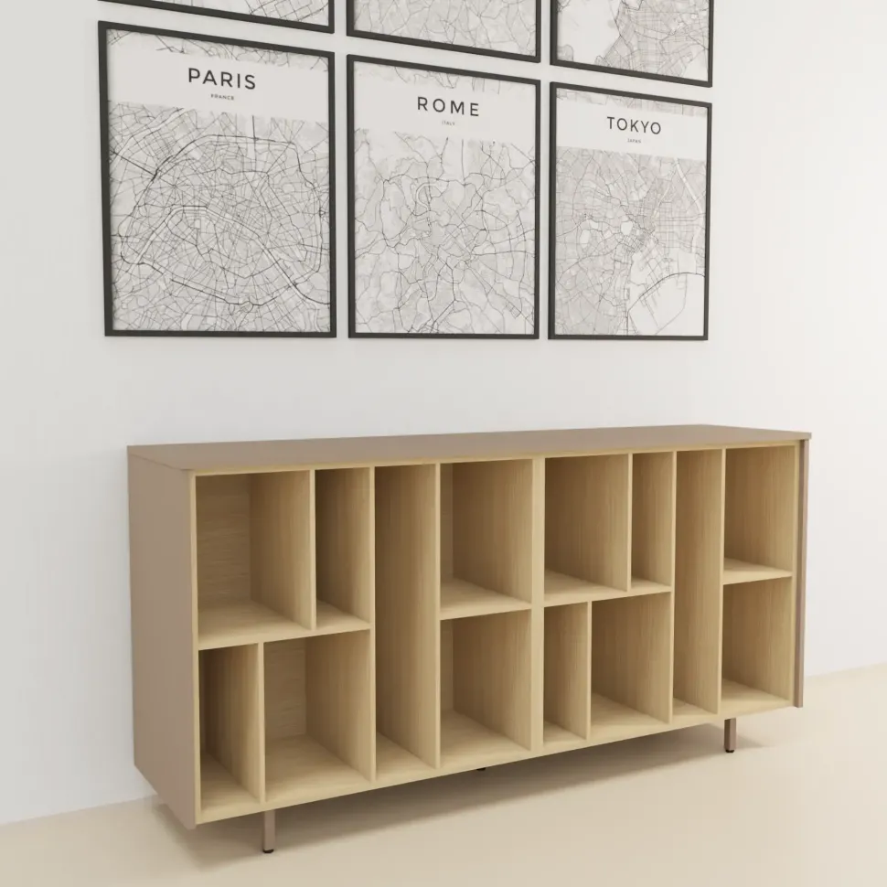 Libreria Las mobili in legno scontata -30%: scopri Sigma a giorno