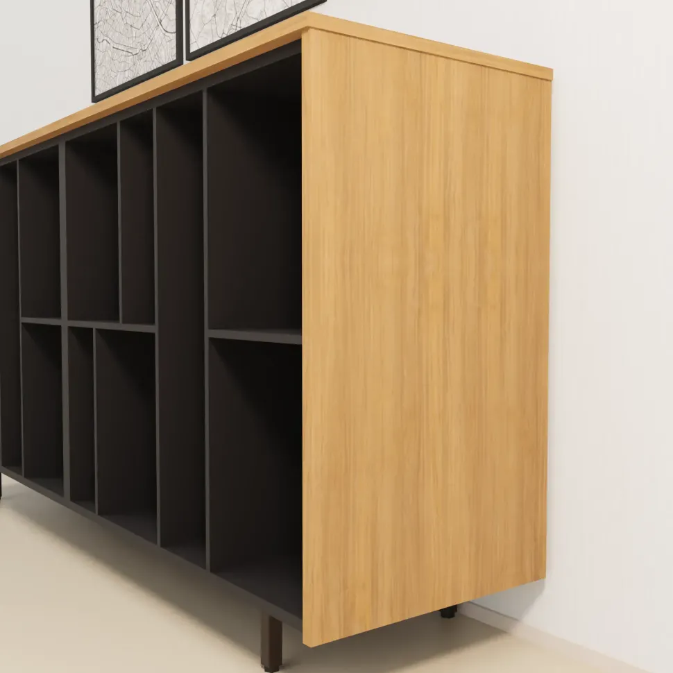 Libreria Las mobili in legno scontata -30%: scopri Sigma a giorno