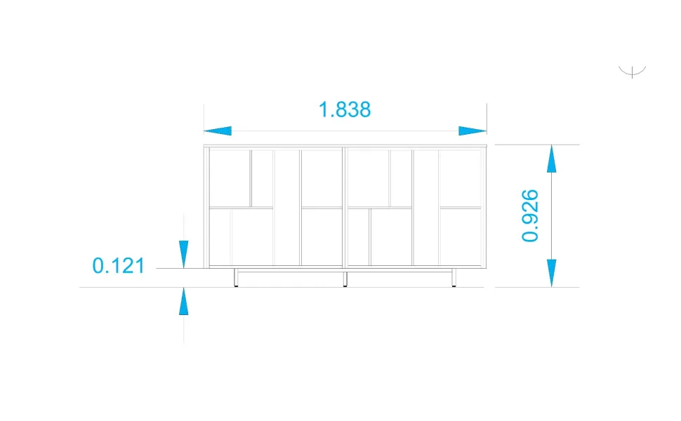 Libreria Las mobili in legno scontata -30%: scopri Sigma a giorno